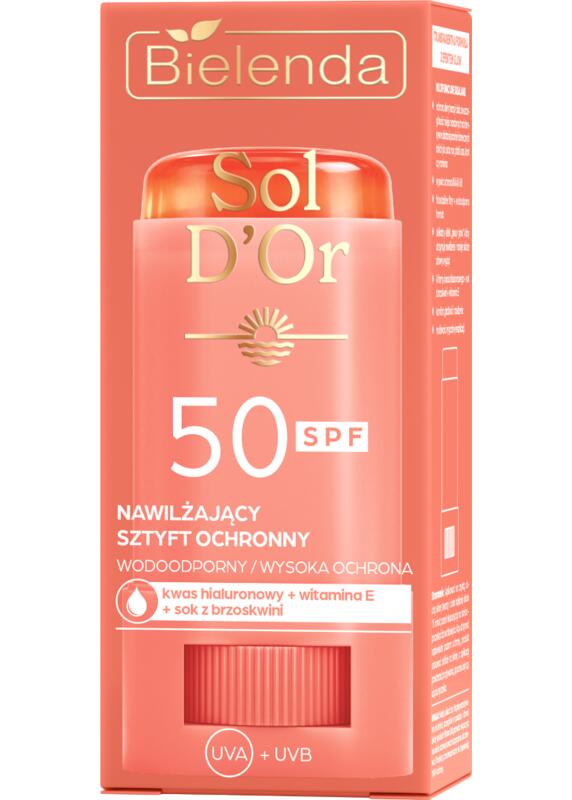 Bielenda Sol D’or opalovací tyčinka SPF 50 18 g