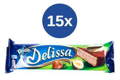 Orion Delissa oplatky lískoříšková 15x30g