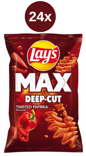 Lays maxx paprika 24x120g
