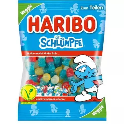 Haribo schlumpfe 175g N2 LE