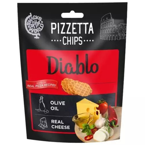 Pizzetta chips diablo 70g