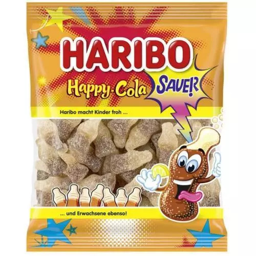 Haribo happy cola sauer 175g N2 LE