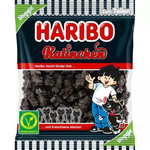 Haribo katinchen veggie 175g N2 LE