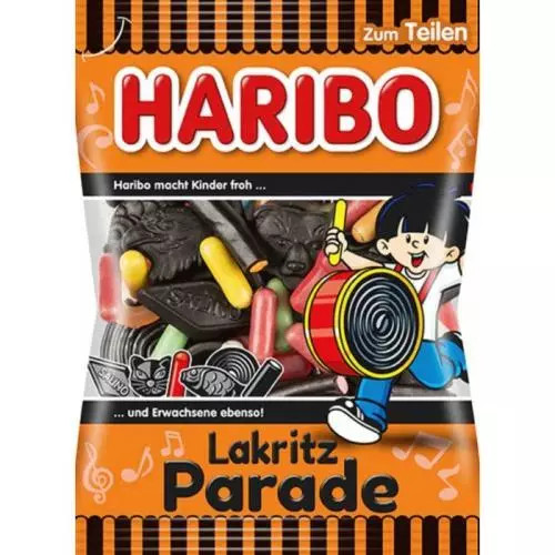 Haribo lakritz parade 175g N2 LE