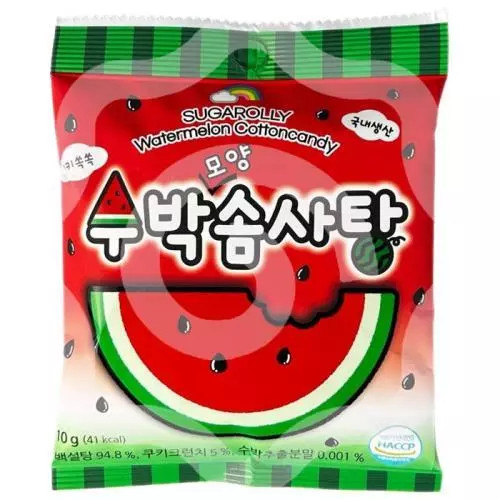SUGAROLLY cotton candy watermelon 10g