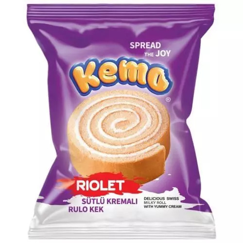 Kemo roll cake milky cream /24/ 40g