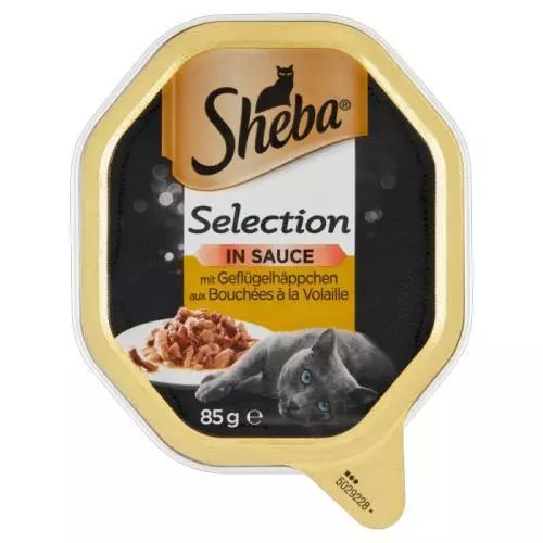Sheba vanička Drůbeží kousky ve šťávě 85g
