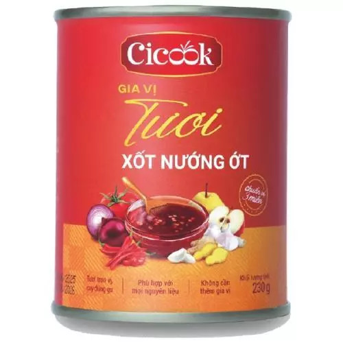 CiCook omáčka na grilování 230g Červené Chilli