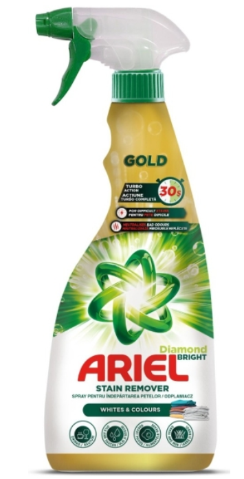 Ariel Stain Remover Spray Gold 750ml