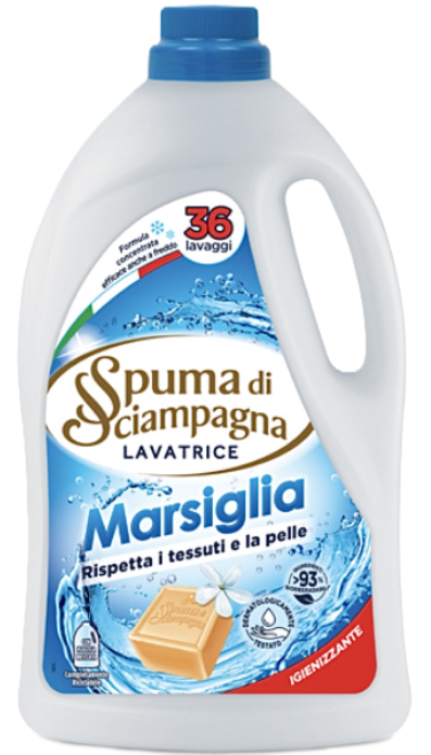 Spuma di Sciampagna prací gel 1620ml Marsiglia 36PD