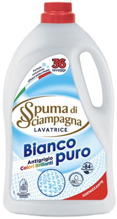 Spuma di Sciampagna prací gel 1620ml Bianco Puro 36PD
