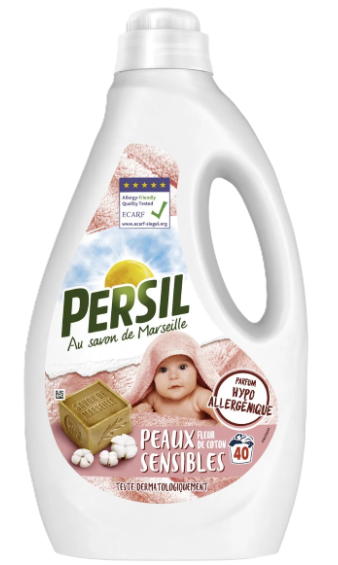 Persil prací gel 40PD Marseille Peaux Sensibl 1,8L