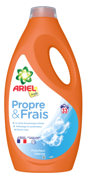 Ariel tekutý gel 1485ml 33PD Simply Propre& Frais