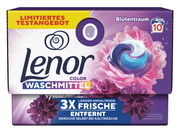 Lenor kapsle 10PD All in1 Color Bluten Ecoclic Box