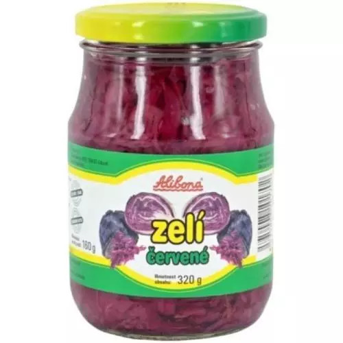 Alibona zelí červené cibule 320g