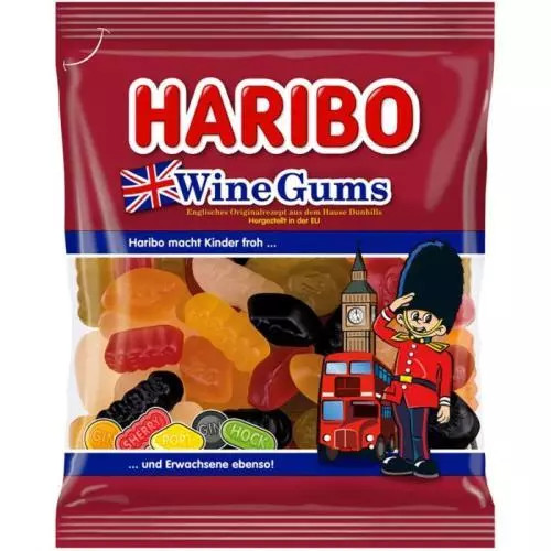 Haribo wine gums 175g N2 LE