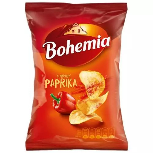 Bohemia krispers paprika 60g
