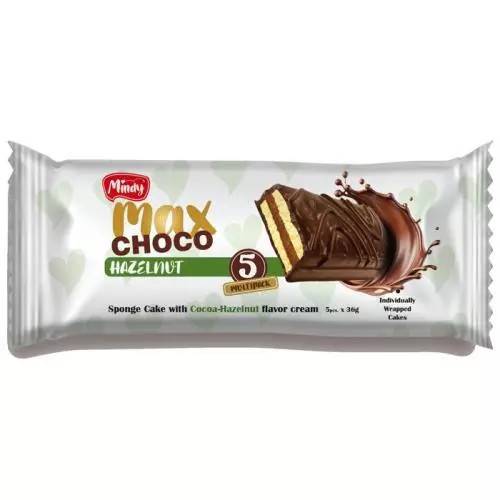 Mindy sponge cake hazelnut 180g