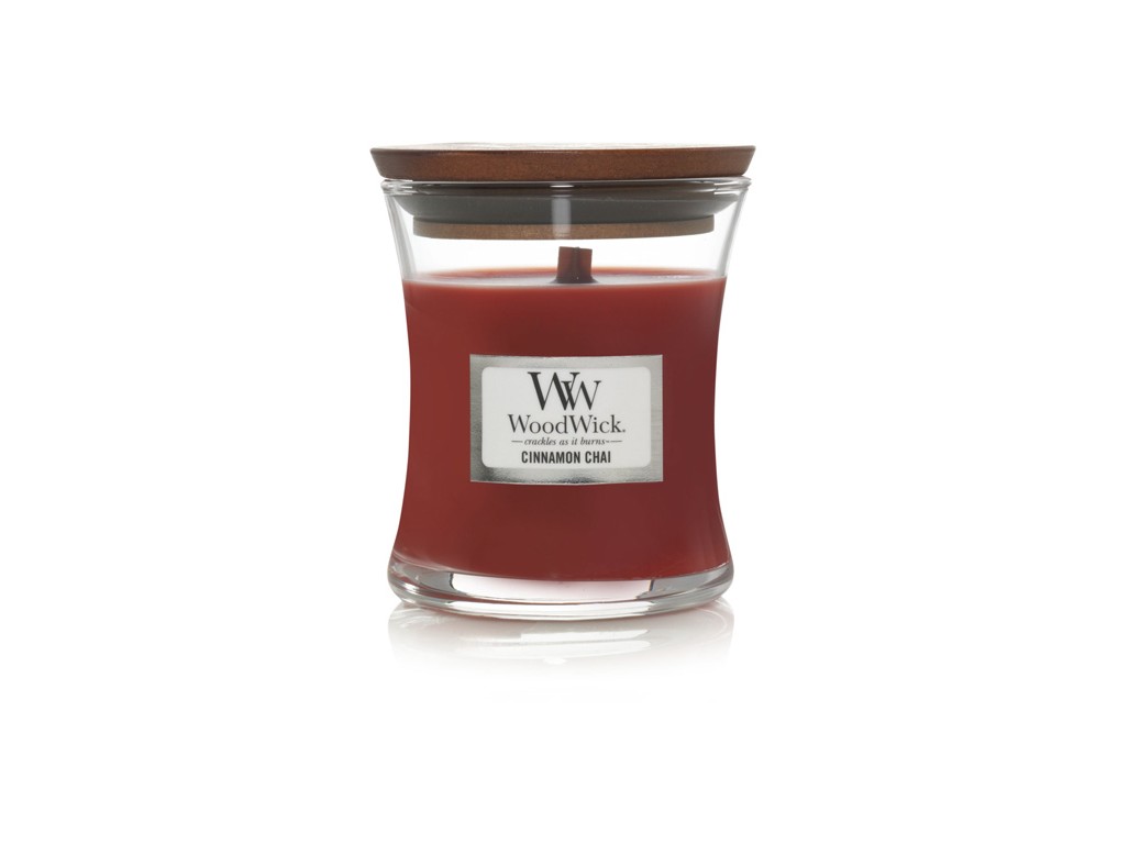 Woodwick Cinnamon Chai váza malá