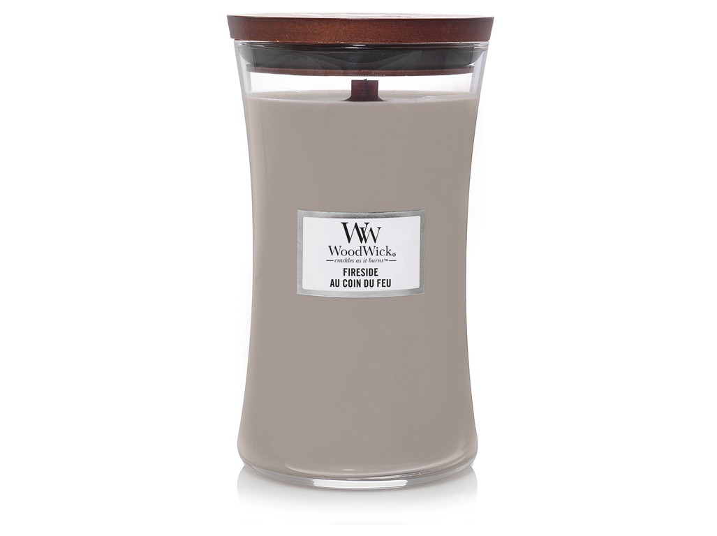 WoodWick Fireside váza velká