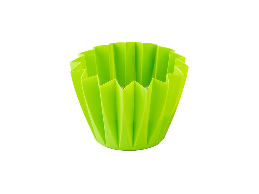 Citronella dvouknotá lampion plast zelená 130x90 mm