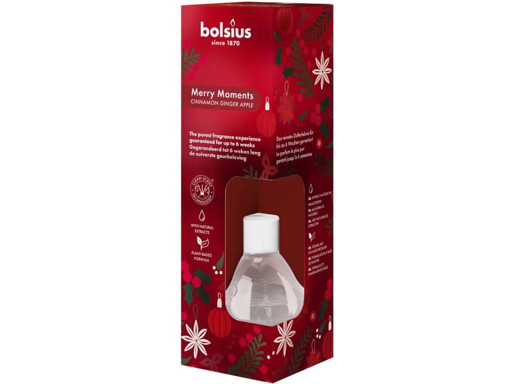 Bolsius Diffuser vonná stébla 60 ml True Glow Merry Moments