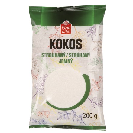 Fine Life Kokos strouhaný 200 g