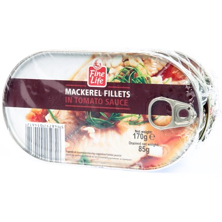 Fine Life Makrela v tomatové omáčce 170 g