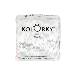 KOLORKY DAY - srdce M (21ks/fol)