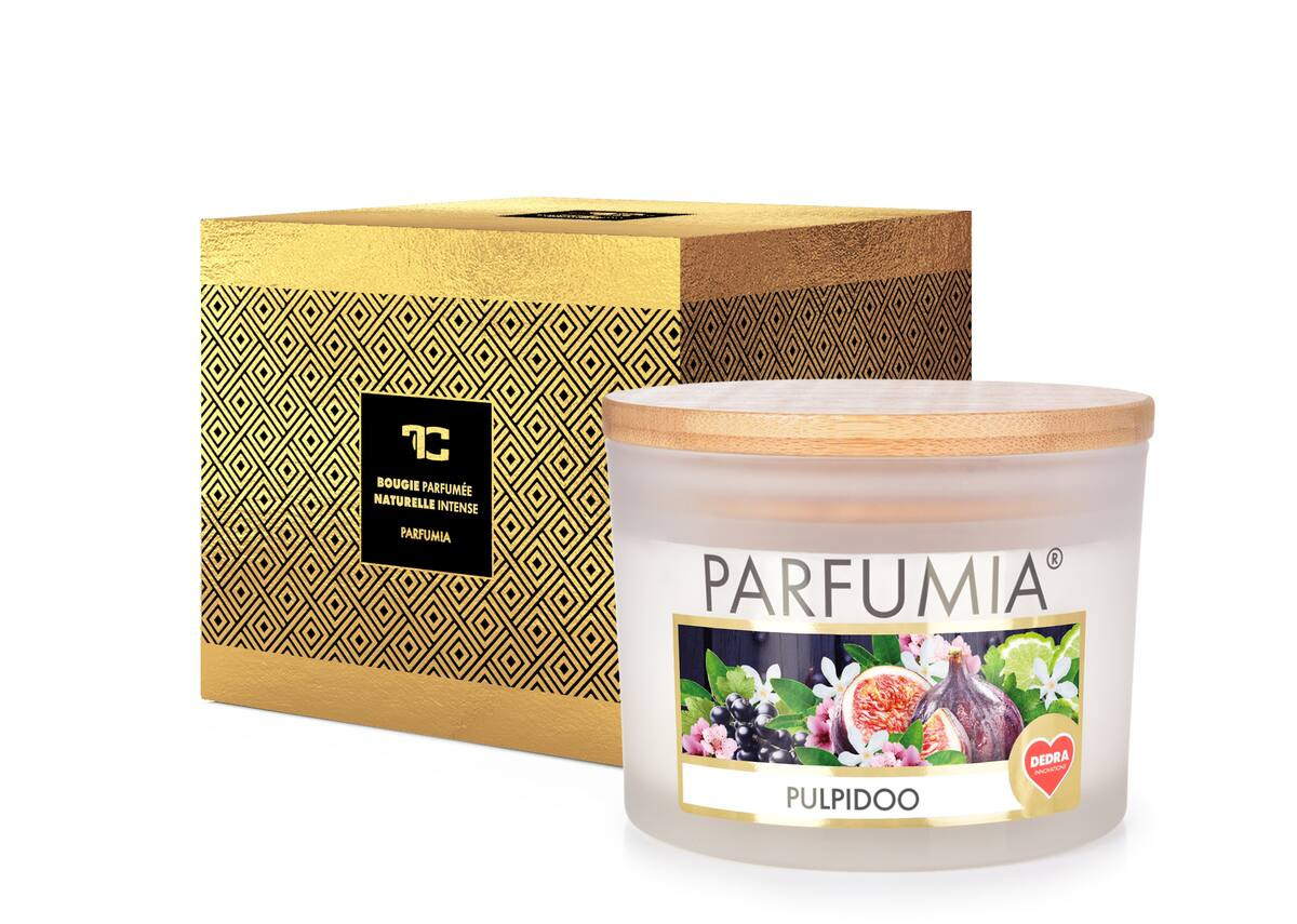 PULPIDOO | sójová svíčka | 2 knoty | PARFUMIA® | 400 ml