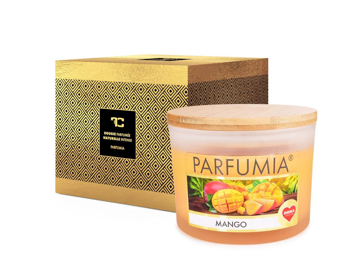 MANGO | sójová svíčka | 2 knoty | PARFUMIA® | 400 ml