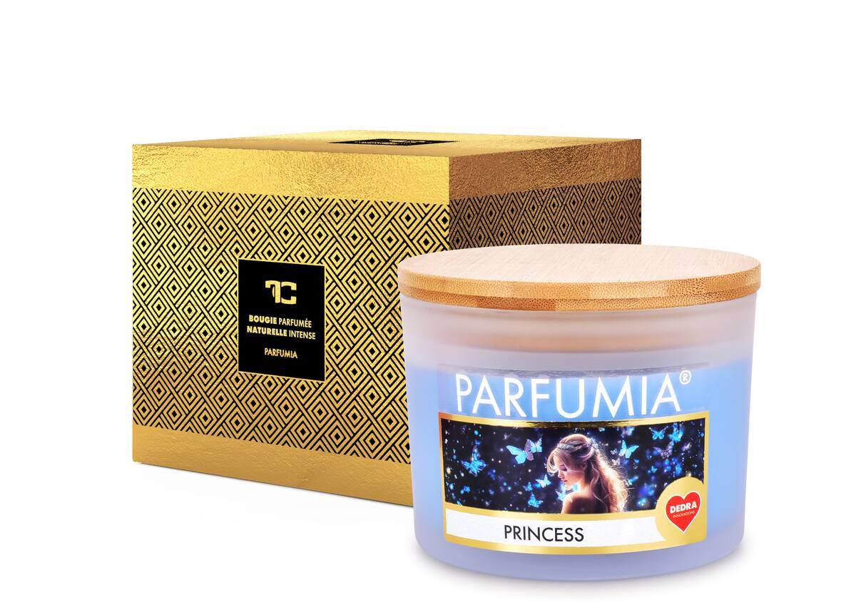PRINCESS | sójová svíčka | 2 knoty | PARFUMIA® | 400 ml