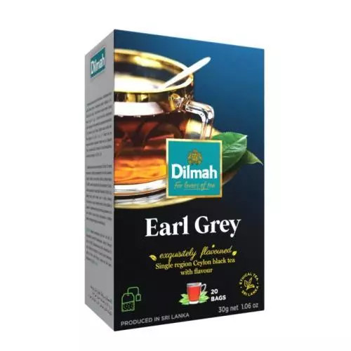 Dilmah černý čaj earl grey 20x1,5g