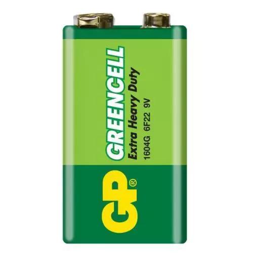 GP baterie greencell 9v 1ks