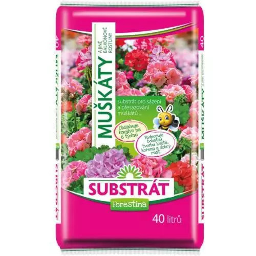Forestina substrát 40L pro muškáty