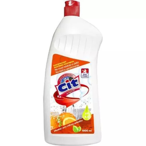 Cit čistič na nádobí 1L Pomeranč a mango