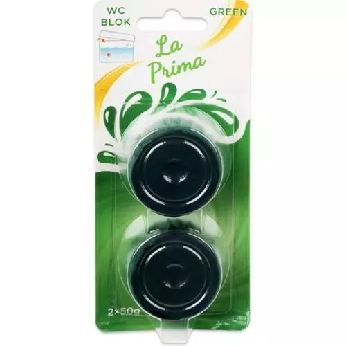 La Prima wc blok green 2x50g