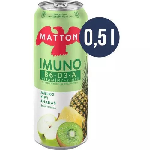 Mattoni imuno jablkokiwiananas 0,5L plech