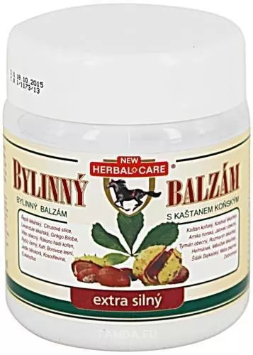 Herbal care Bylinný balzám extra silný 500ml