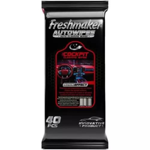 Freshmaker čistící ubrousky na auto 40ks Cockpit