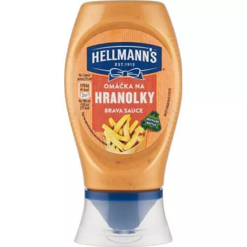 Hellmanns omáčka na hranolky 250ML