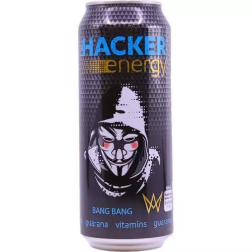 Hacker energetický nápoj bang bang 0,5L