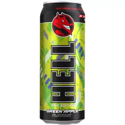 Hell energetický nápoj green apple 0,5L