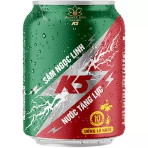 K5 energetický nápoj 240ML s ženšenem