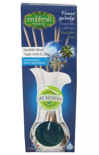 EMB Fresh osvěžovač diffuser soakedwood & warm - waves 35ML