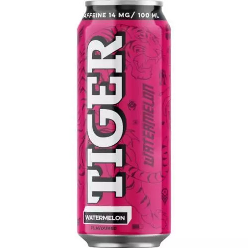 Tiger energetický nápoj light caffeine watermelon 0,5L