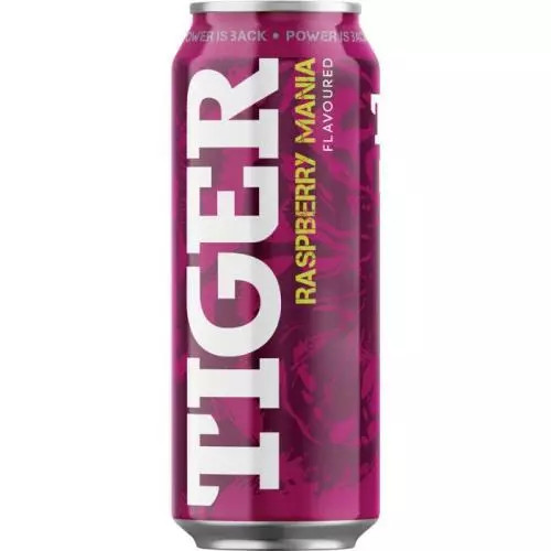 Tiger energetický nápoj malina 0,5L