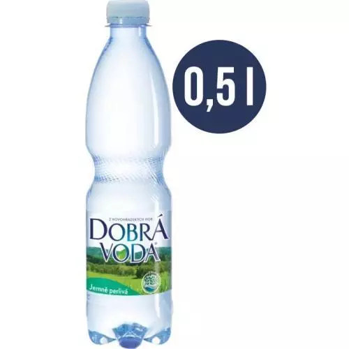 Dobrá Voda jemně perlivá 0,5L