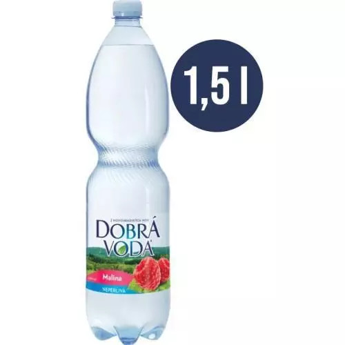 Dobrá Voda malina 1,5L neperlivá
