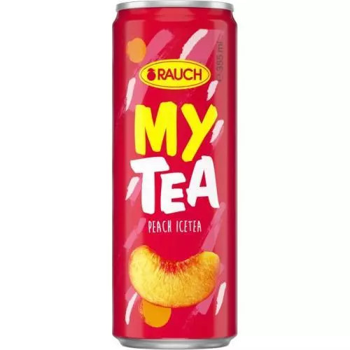 Rauch MyTea ledový čaj broskev 0,33L